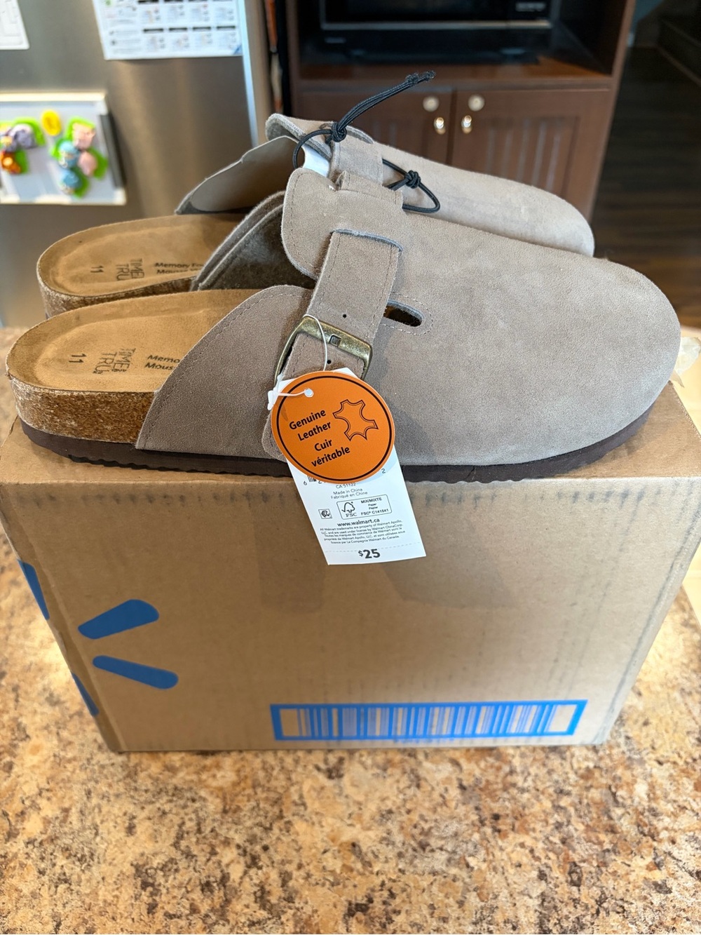 Women’s Time and Tru mules size 11